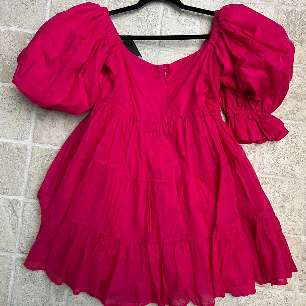Hot Pink dress Erika Peña Size M/L